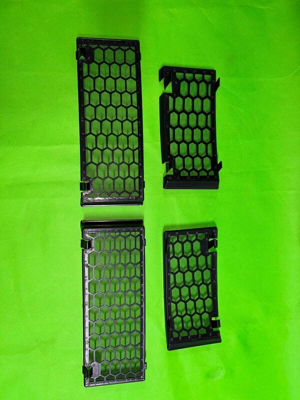 Защитная сетка решетки переднего бампера